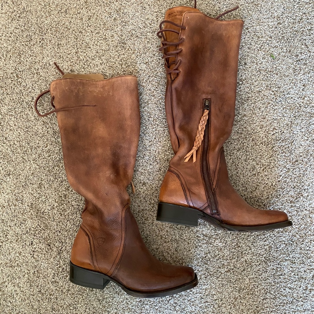 Ariat Square Toe Riding Boots